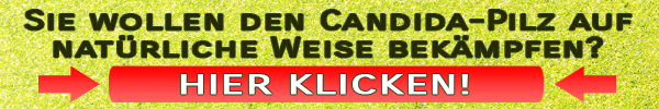 Candida-Pilz loswerden