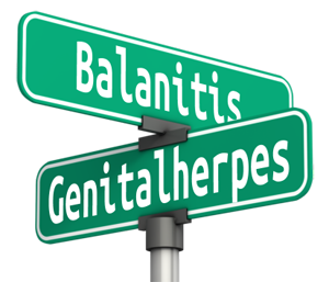 Balanitis oder Herpes genitalis